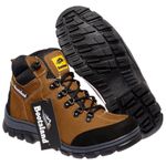 Bota Trilha Adventure Bootsland Masc. Em Couro Tam Especial!