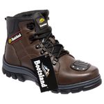 Bota Motociclista Bootsland Masculina em Couro Moto Original p/ Estrada!