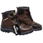 Bota Motociclista Bootsland Masculina em Couro Moto Original p/ Estrada!