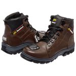 Bota Motociclista Bootsland Masculina em Couro Moto Original p/ Estrada!