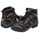 Kit Bota Motociclista Bootsland Masculina em Couro Moto Top + Carteira e Cinto!