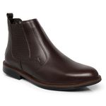 Botina Chelsea Masculina Bootsland Em Couro Legitimo Confort Anatômica
