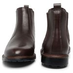 Botina Chelsea Masculina Bootsland Em Couro Legitimo Confort Anatômica