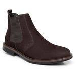 Botina Chelsea Masculina Bootsland Em Couro Legitimo Confort Anatômica