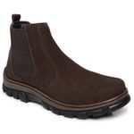 Botina Chelsea Masculina Bootsland Em Couro Legitimo Adventure Confort