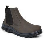 Botina Chelsea Masculina Bootsland Em Couro Legitimo Adventure Confort