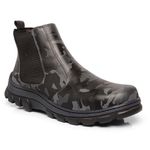 Botina Chelsea Masculina Bootsland Em Couro Legitimo Adventure Confort