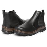 Botina Chelsea Masculina Bootsland Em Couro Legitimo Adventure Confort