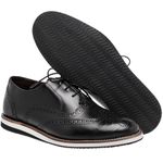 Sapato Oxford Masculino 100% Couro Lançamento Zaykkon Estiloso