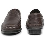 Sapatilha Mocassim Sapato em Couro Legitimo Masculino Casual Leve
