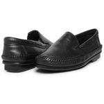 Sapatilha Mocassim Sapato em Couro Legitimo Masculino Casual Leve