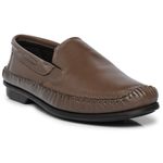 Sapatilha Mocassim Sapato em Couro Legitimo Masculino Casual Leve