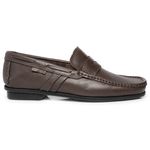 Sapatilha Mocassim Sapato em Couro Legitimo Masculino Casual Confort Econ!