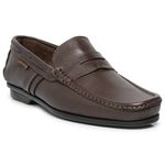 Sapatilha Mocassim Sapato em Couro Legitimo Masculino Casual Confort Econ!