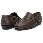 Sapatilha Mocassim Sapato em Couro Legitimo Masculino Casual Confort Econ!