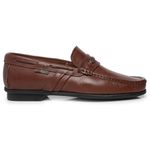 Sapatilha Mocassim Sapato em Couro Legitimo Masculino Casual Confort Econ!