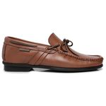Sapatilha Mocassim Sapato em Couro Legitimo Masculino Casual Confort Econ!