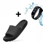 Kit Chinelo Nuvem + Relógio