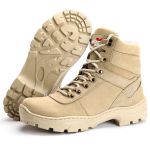 Bota Masculina Militar Areia