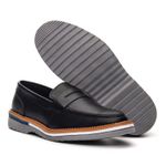 Mocassim masculino de Couro PTO