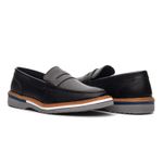 Mocassim masculino de Couro PTO