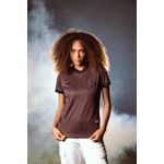 Camisa Feminina Consciência Negra Botafogo Marrom e Preta Volt 