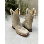 TEXANA CAPOTINHA EM COURO OFF WHITE CRUZ + RAMOS
