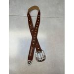 CINTO EM COURO MUSTANG PERSONALIZADO (COLOQUE O NOME DESEJADO NA OBSERVAÇÃO)