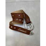 CINTO EM COURO MUSTANG PERSONALIZADO (COLOQUE O NOME DESEJADO NA OBSERVAÇÃO)