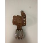 COMBO BOTA TEXANA + CINTO EM COURO BORDADO TRIBAL
