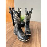 KIT TEXANA EM COURO BORDADO TRIBAL + BAINHA + FACA E NOME PERSONALIZADO 