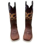 BOTA TEXANA EM COURO TEXAS STARS 