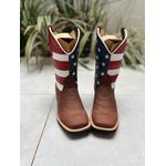 BOTA TEXANA EM COURO MARROM ESTADOS UNIDOS