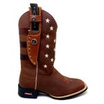 KIT TEXANA ESTADOS UNIDOS MARROM + BAINHA + FACA