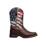Bota Masculina Texana Silk U.s.a Em Couro Legítimo Café