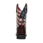 Bota Masculina Texana Silk U.s.a Em Couro Legítimo Café