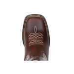 Bota Masculina Texana Silk U.s.a Em Couro Legítimo Café