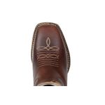 Bota Montaria Country Feminina Cano Médio Em Couro Com Bordados