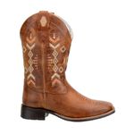 Bota Country Montaria Feminina Cano Médio Em Couro Nobre Castor