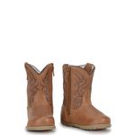 Bota Baby Texana De Couro Legítimo