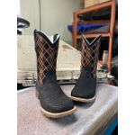 Bota texana em couro Masculina 