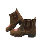 Botina Oliveira - Infantil - Crazy Horse Trufle 