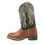 Bota 10.021 Fóssil Tabaco / Anilina Preta 