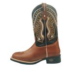 Bota 10.021 Fóssil Tabaco / Anilina Preta 