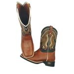 Bota 10.021 Fóssil Tabaco / Anilina Preta 
