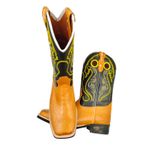 Bota 10.021 jac. yellow-anilina preta