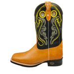 Bota 10.021 jac. yellow-anilina preta