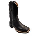 Bota 10.021 Anilina preta / Anilina preta sem bordado