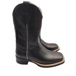 Bota 10.021 Anilina preta / Anilina preta sem bordado