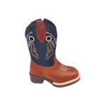 Bota Oliveira - Infantil - Fóssil Tabaco / Azul